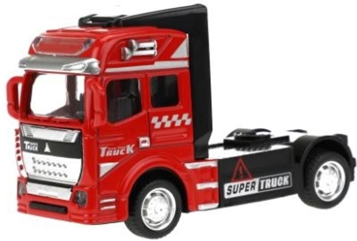 Toi-toys Metal Vrachtwagen Rood 12 Cm