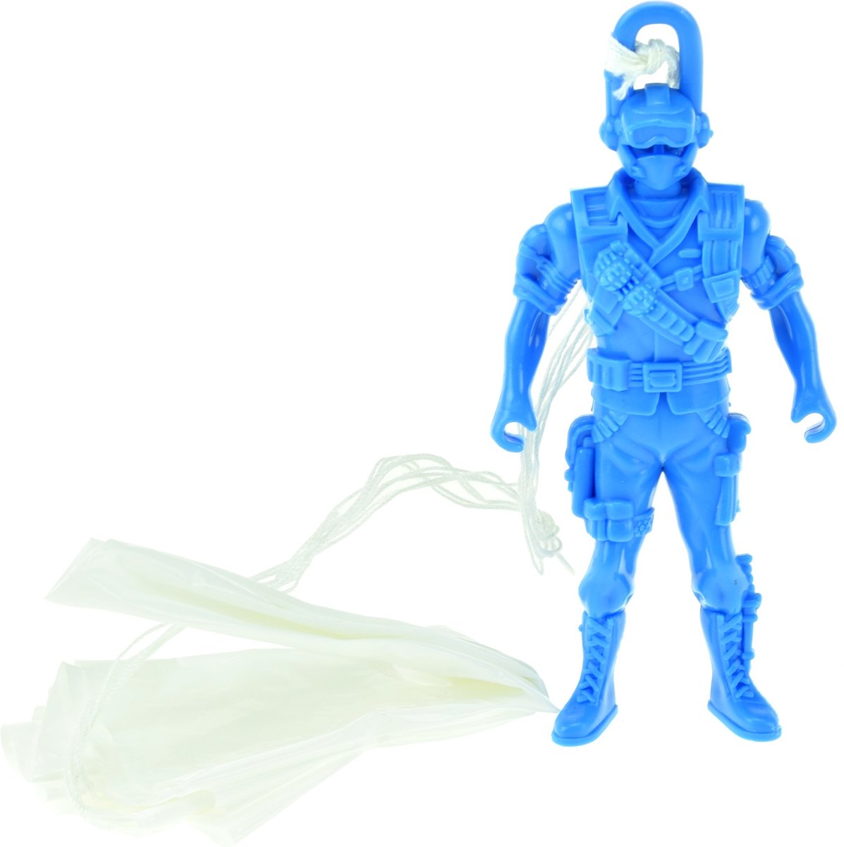 Toi-toys Militaire Parachutist Blauw 10cm