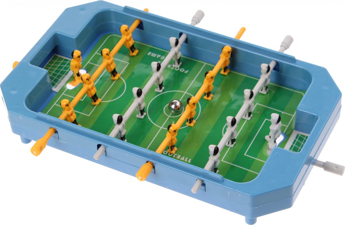 Toi-toys Mini Tafelvoetbalspel Blauw 17 X 12,5 X 3 Cm