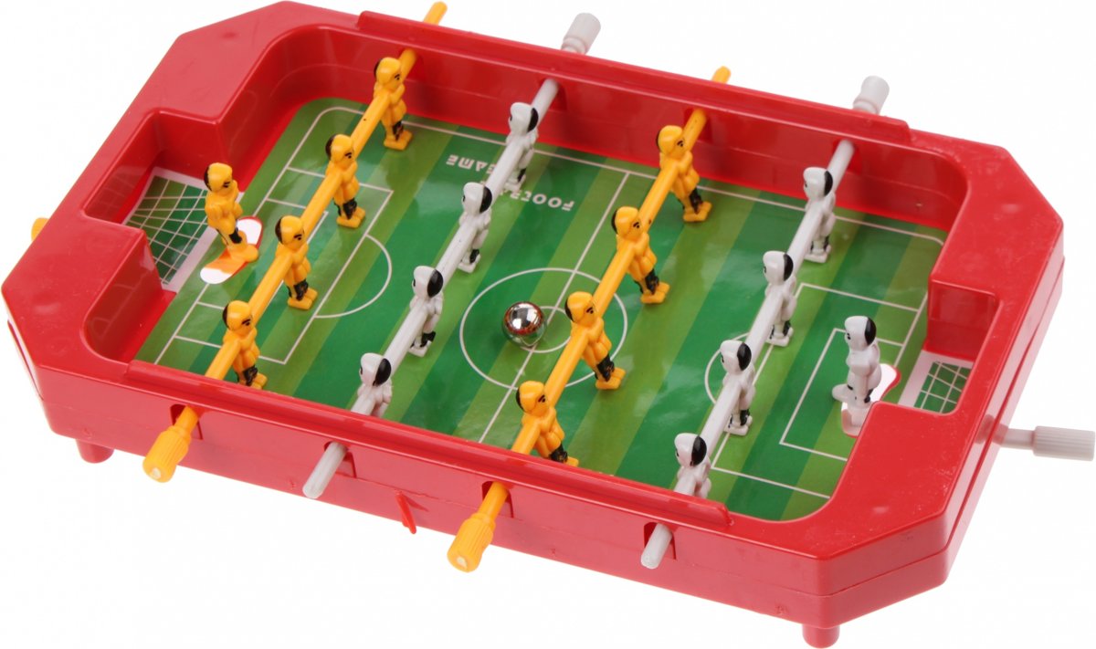 Toi-toys Mini Tafelvoetbalspel Rood 17 X 12,5 X 3 Cm