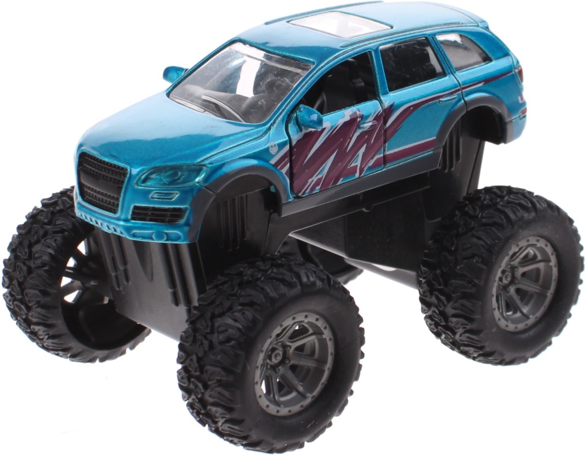 Toi-toys Monstertruck Diecast 8 X 5,5 X 6 Cm Blauw