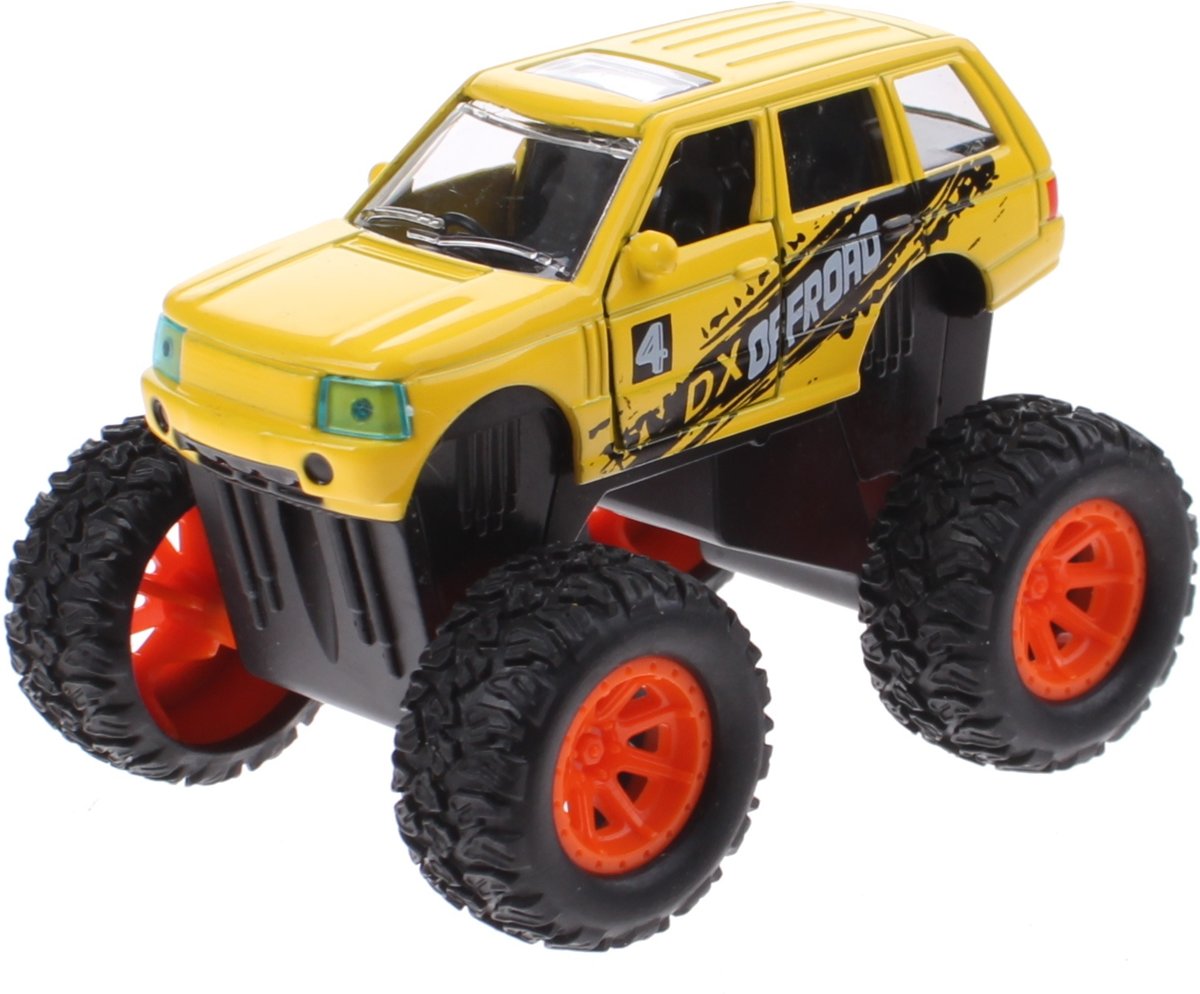 Toi-toys Monstertruck Diecast 8 X 5,5 X 6 Cm Geel