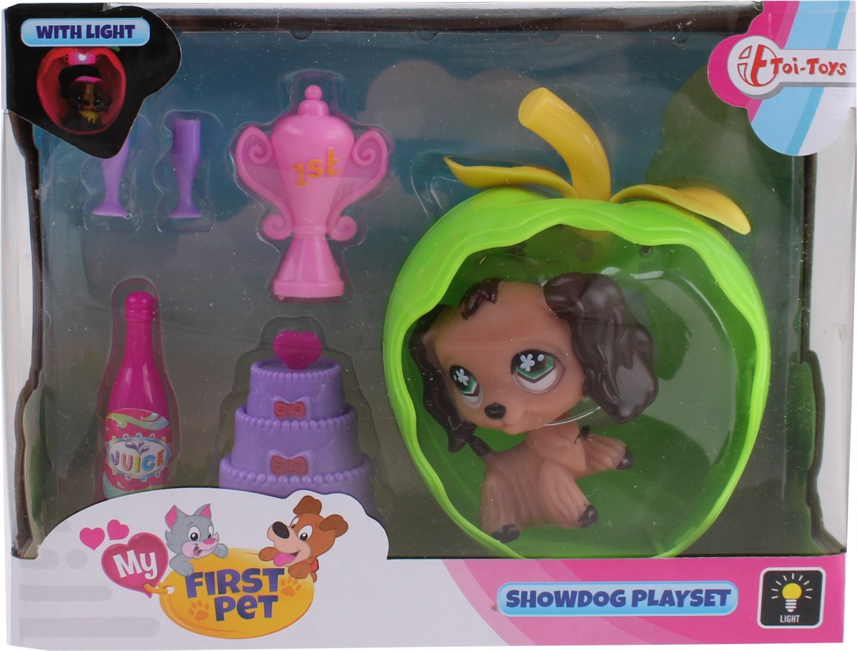 Toi-toys My First Pet Hond Speelset Groen/ Lichtbruin