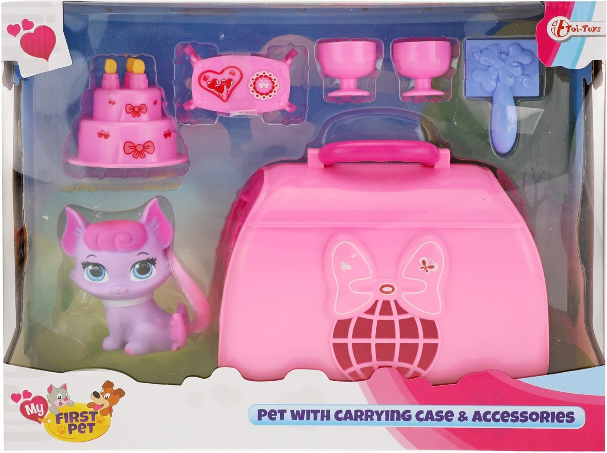 Toi-toys My First Pet Kat Speelset Paars 31 Cm