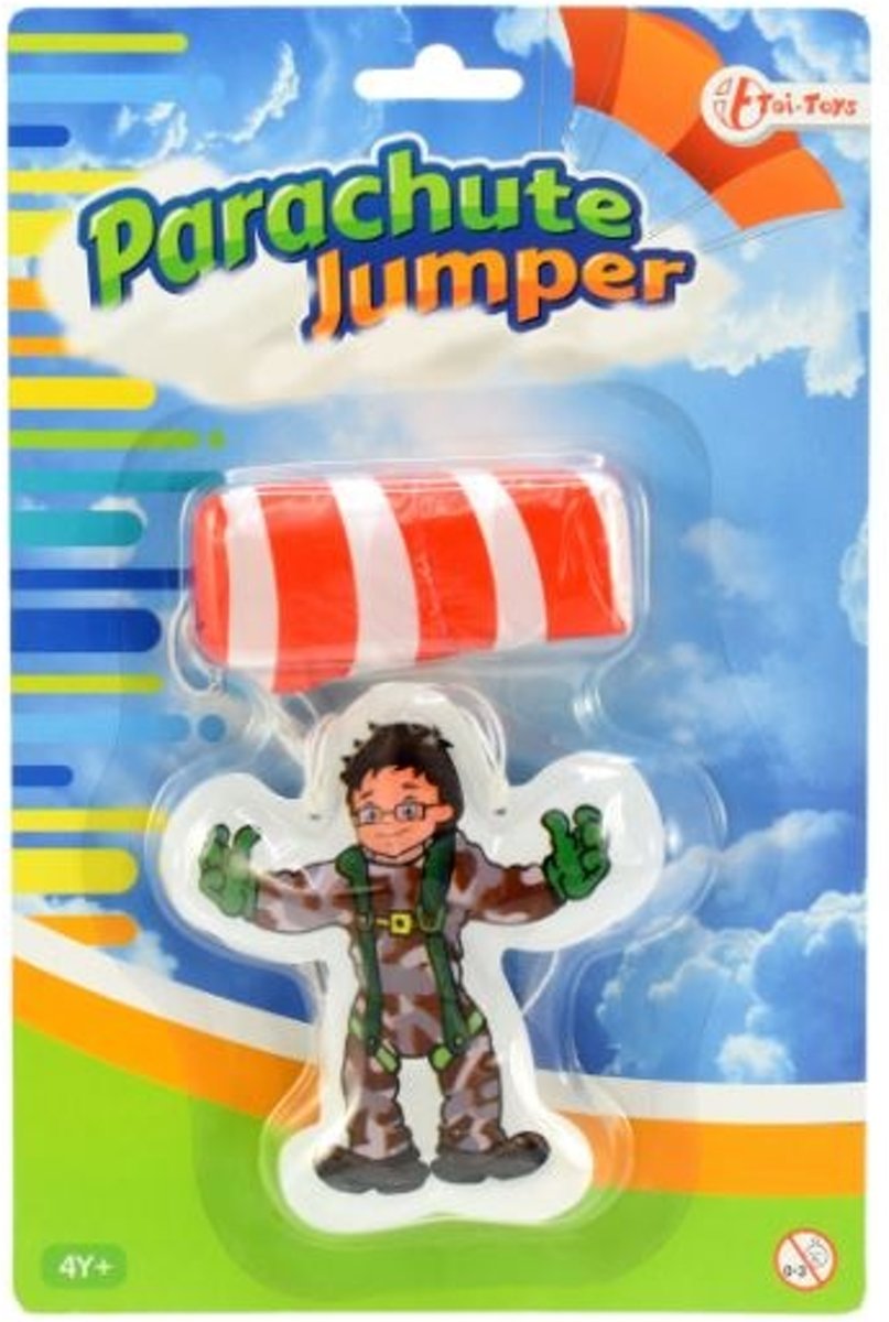 Toi-toys Parachute Jumper Groen