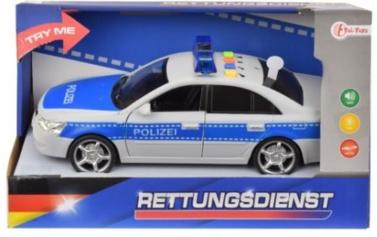 Toi-toys Politieauto Met Licht En Geluid 21 Cm