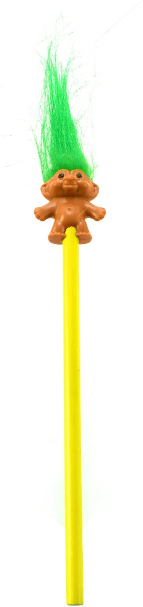 Toi-toys Potlood Met Trol Groen Haar 14 Cm