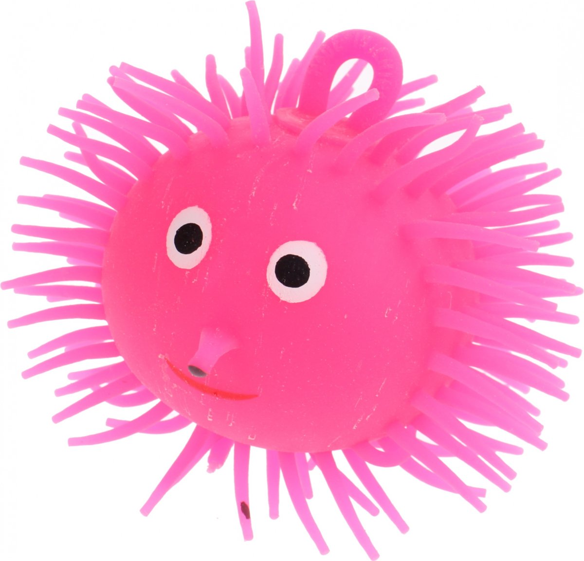 Toi-toys Puffer Ballz Stuiterbal Met Lichteffect Roze 12 Cm