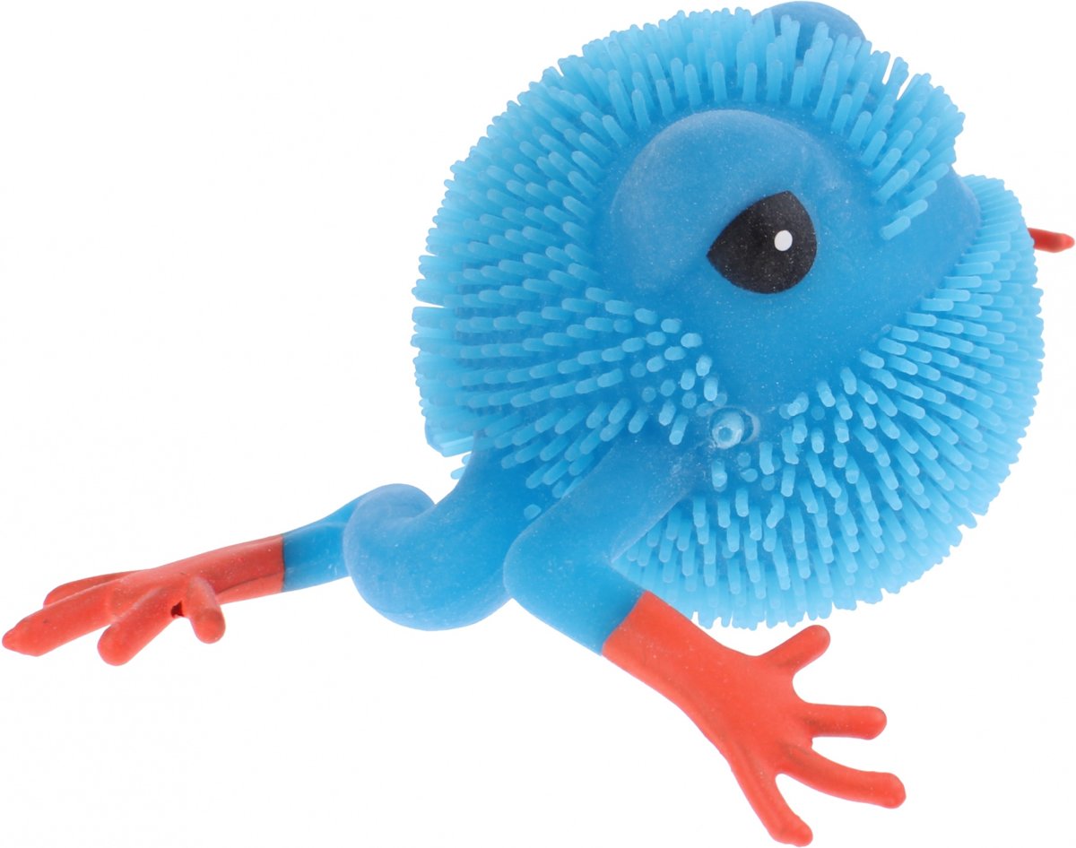 Toi-toys Puffer Kikker Met Lichteffect 15 Cm Blauw