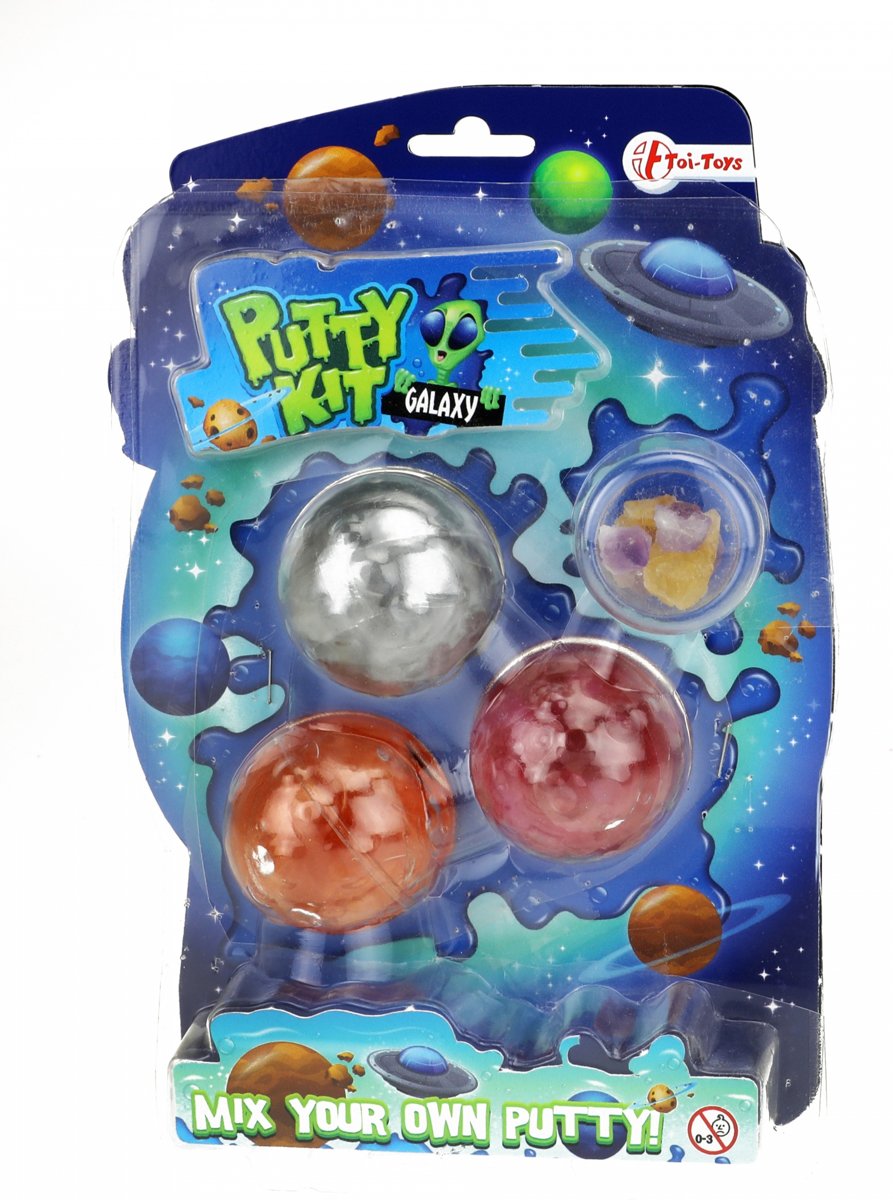 Toi-toys Putty Kit Met Kristallen 24 Cm