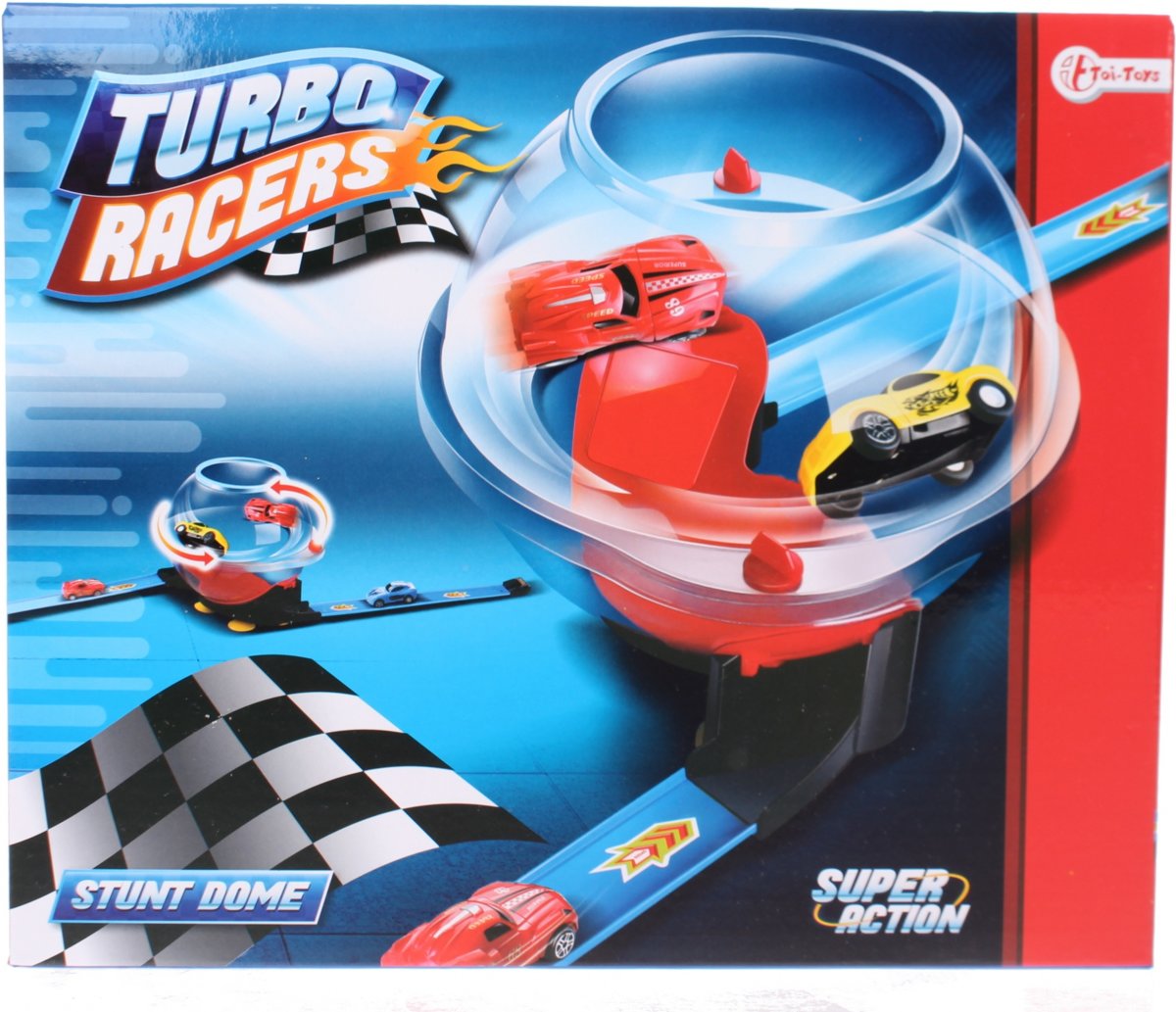 Toi-toys Racebaan Stunt Dome Turbo Racers