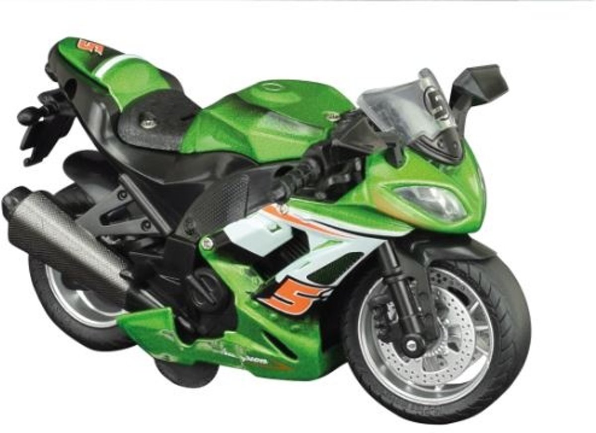 Toi-toys Racemotor Met Pull Back Groen 12 Cm