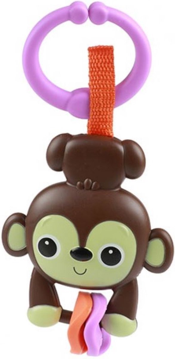 Toi-toys Rammelaar Little Stars Aap Junior 28 Cm Bruin