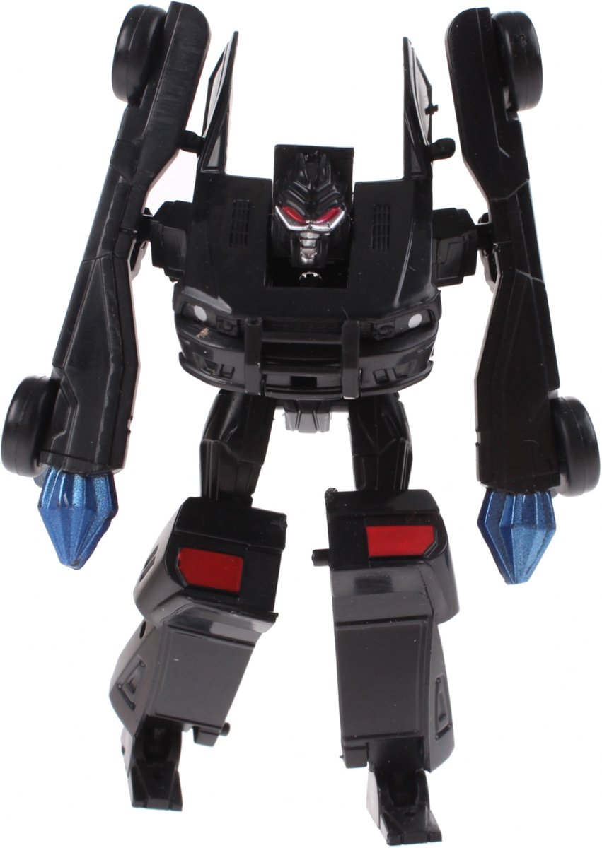 Toi-toys Roboforces Transformation Robot Zwart 10 Cm