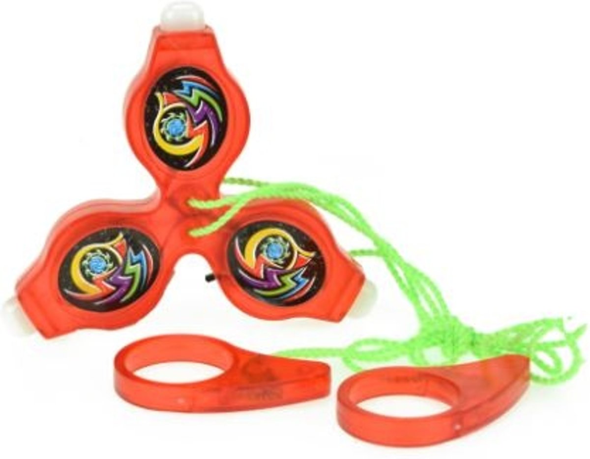 Toi-toys Rope Fly Wheel Met Licht