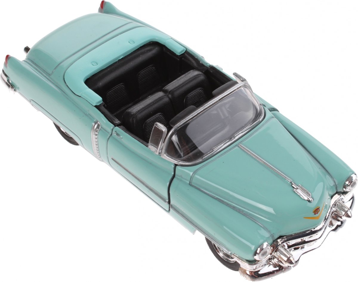 Toi-toys Schaalmodel Cadillac 1953 Eldorado Cabrio 1:34 Turquoise 11,5 Cm