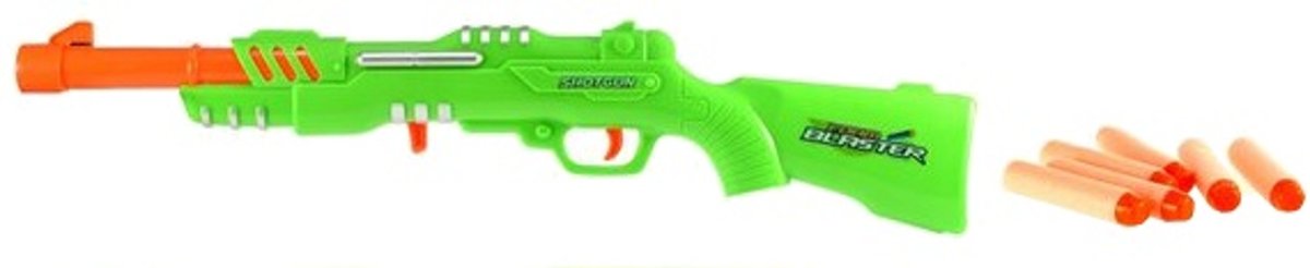 Toi-toys Shotgun Foam Blaster Pistool 63 Cm Groen