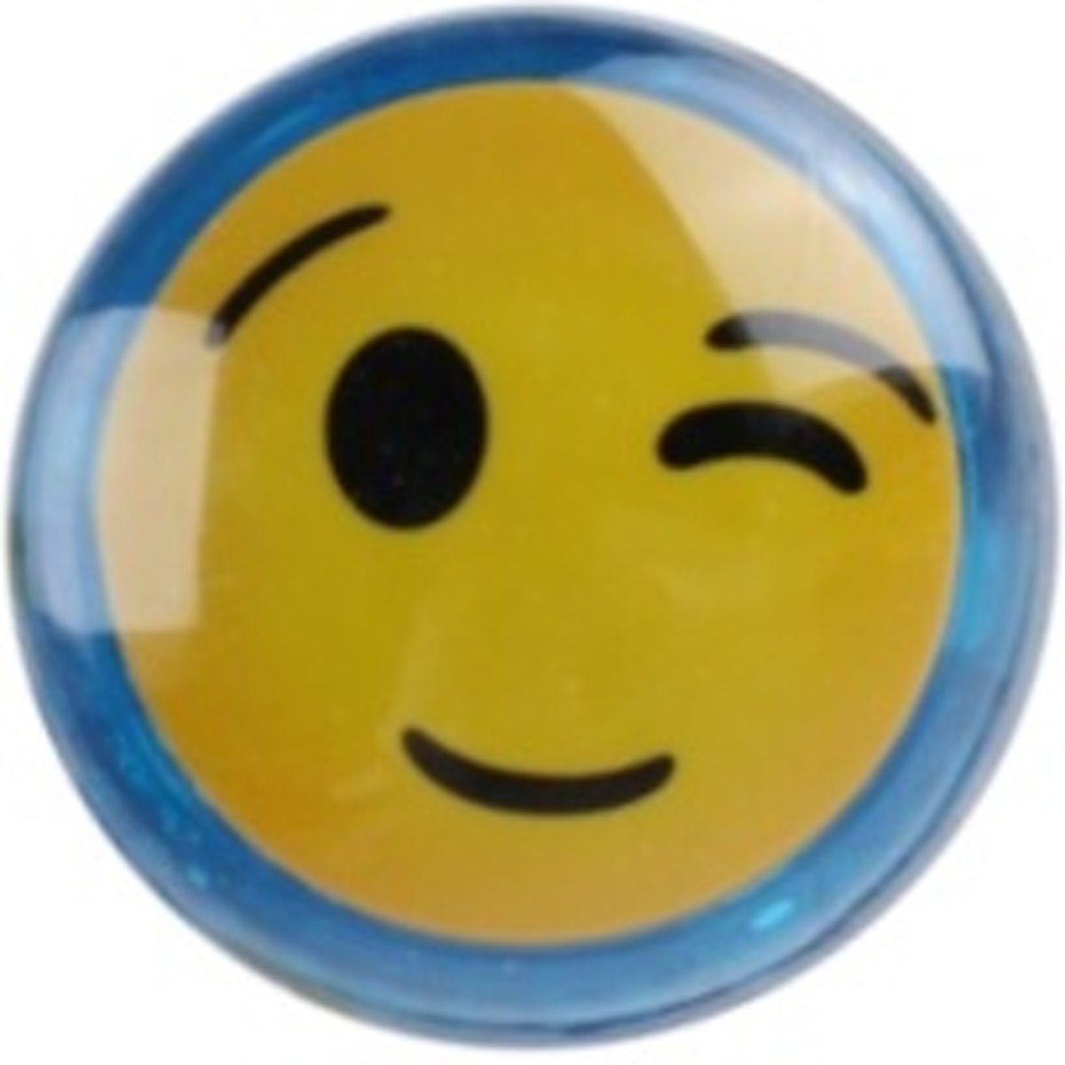 Toi-toys Smiley Jojo Blauw Knipoog 5 Cm