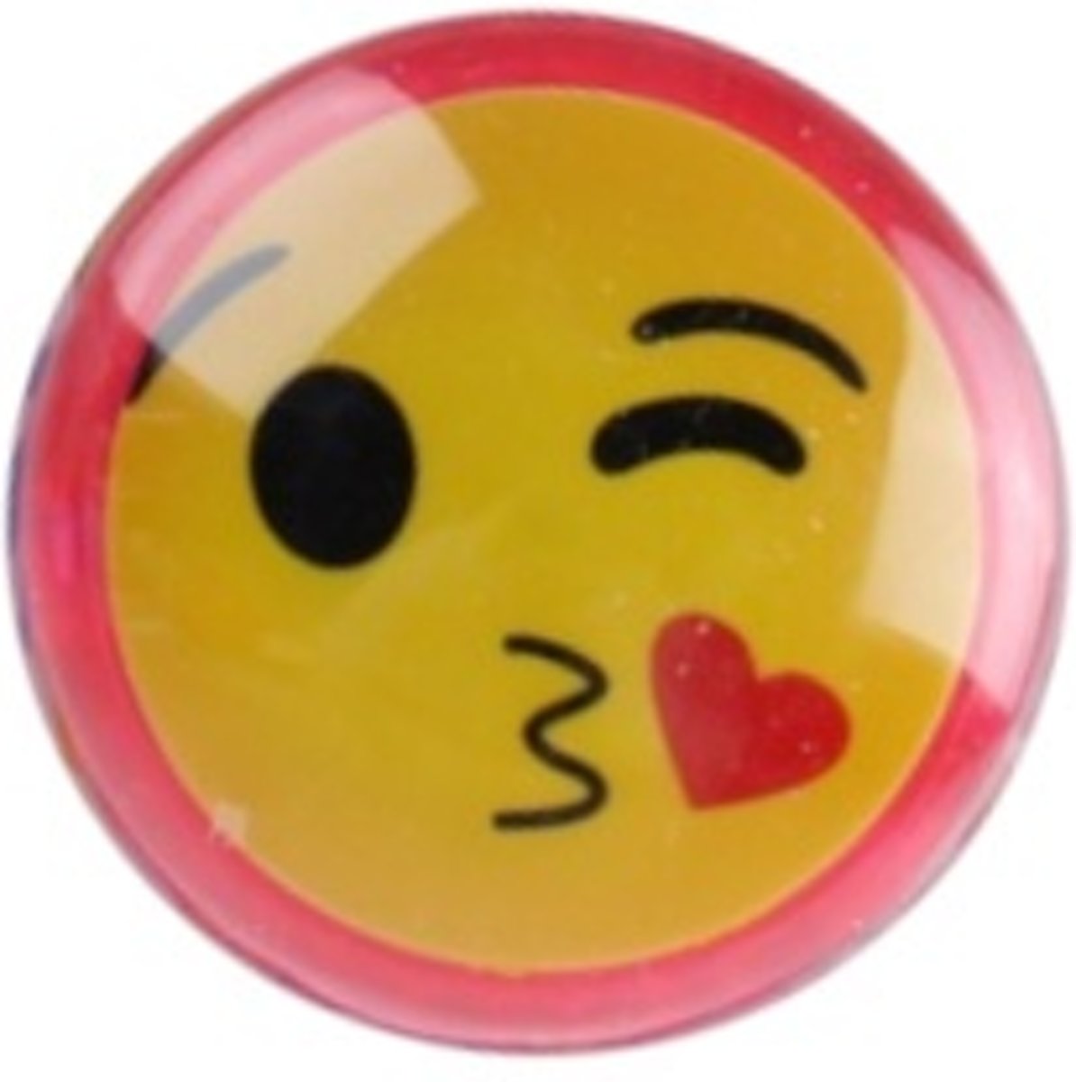 Toi-toys Smiley Jojo Rood Hartje 5 Cm