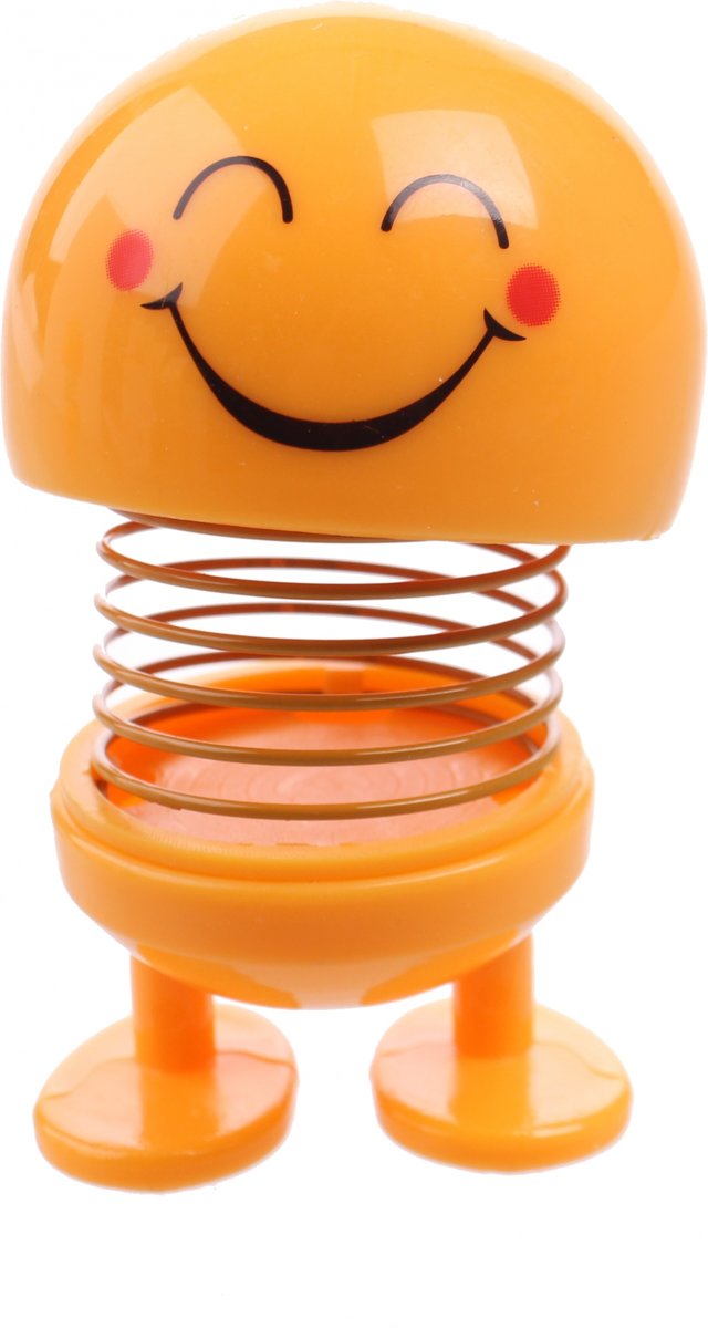 Toi-toys Smiley Wiggler Geel 8 Cm Blij