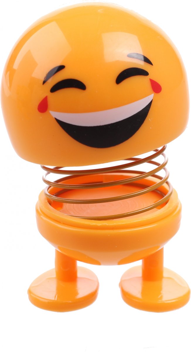 Toi-toys Smiley Wiggler Geel 8 Cm Lachen