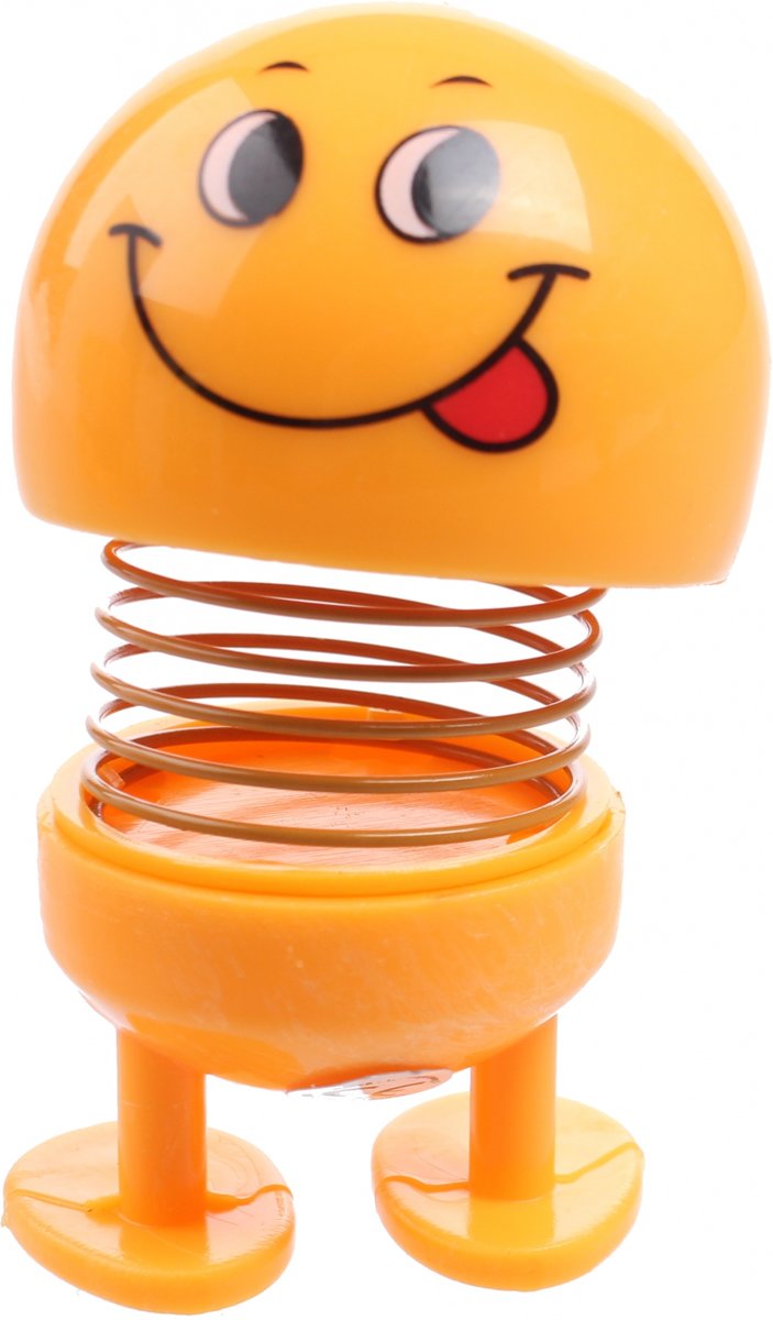 Toi-toys Smiley Wiggler Geel 8 Cm Tong