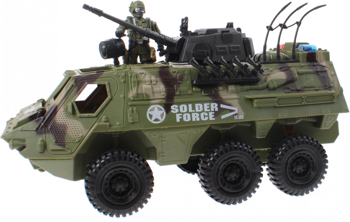 Toi-toys Speelset Army Special Forces Amfibie Groen 3-delig