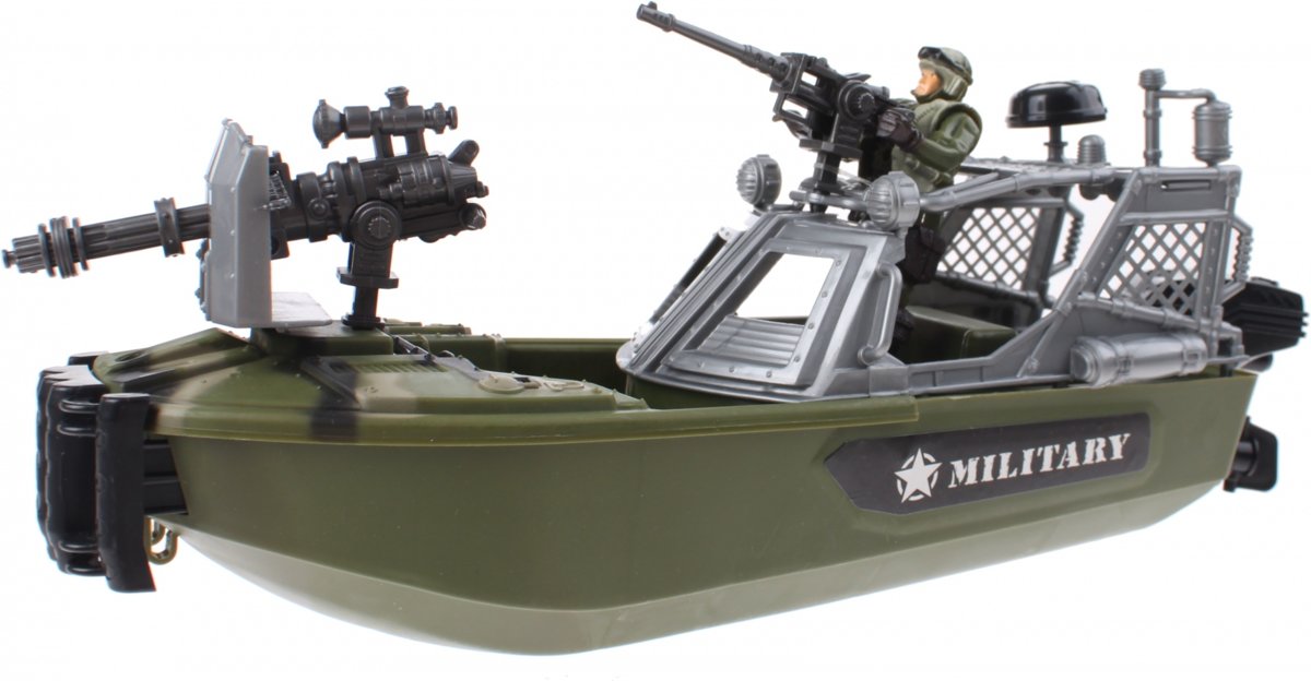 Toi-toys Speelset Army Special Forces Boot Groen 3-delig