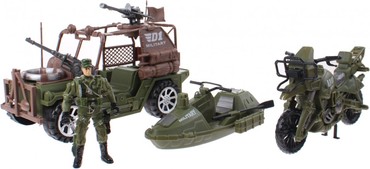 Toi-toys Speelset Army Special Forces Groen 5-delig