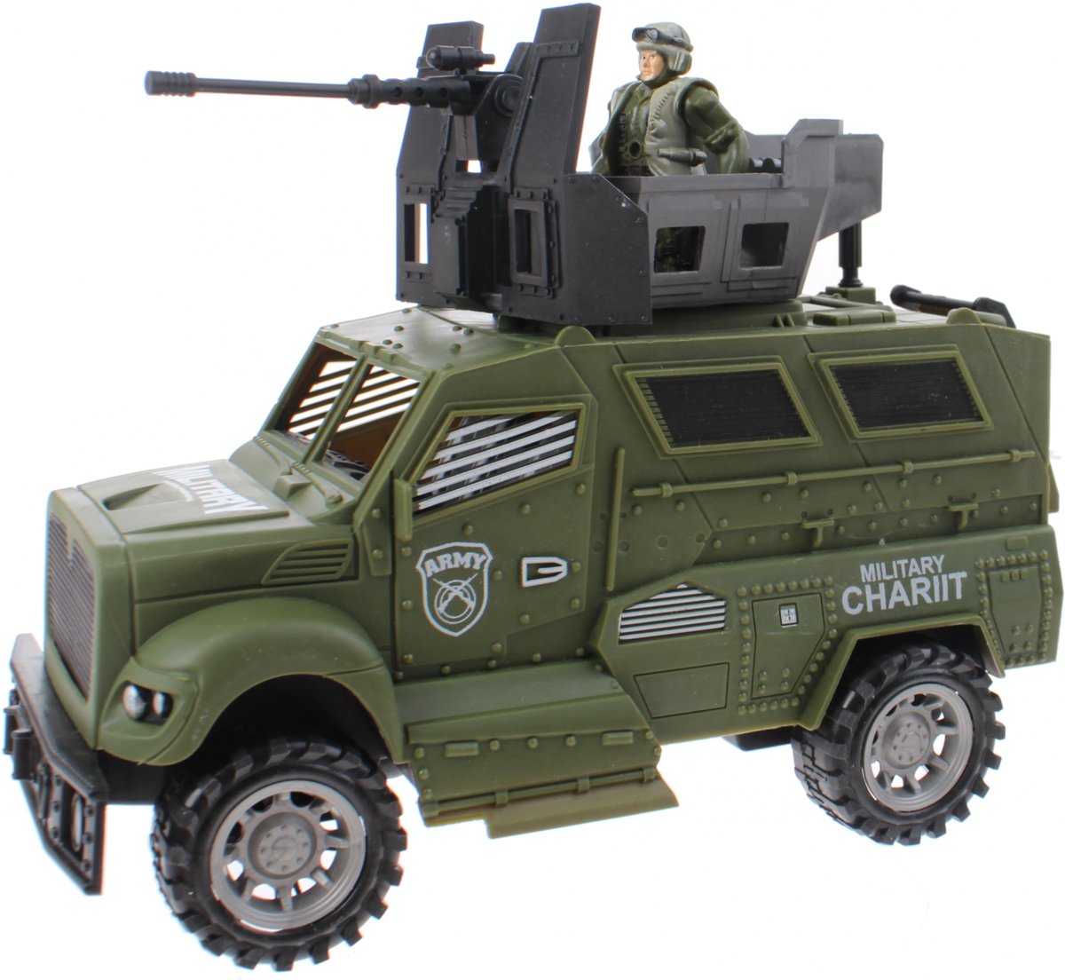 Toi-toys Speelset Army Special Forces Jeep Groen 3-delig