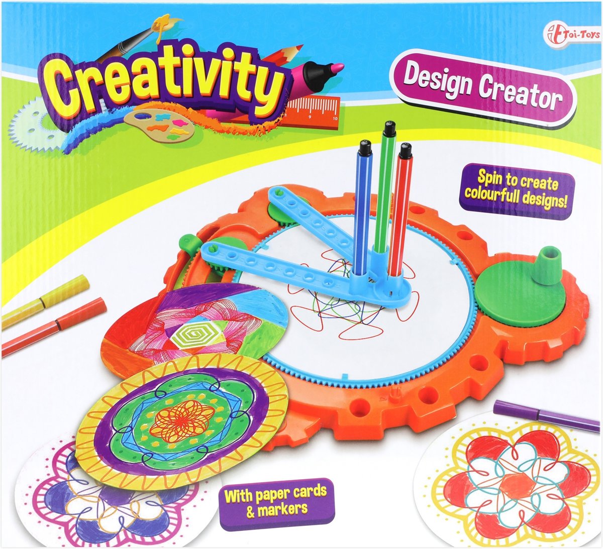 Toi-toys Spirografieset Xxl Met Stiften