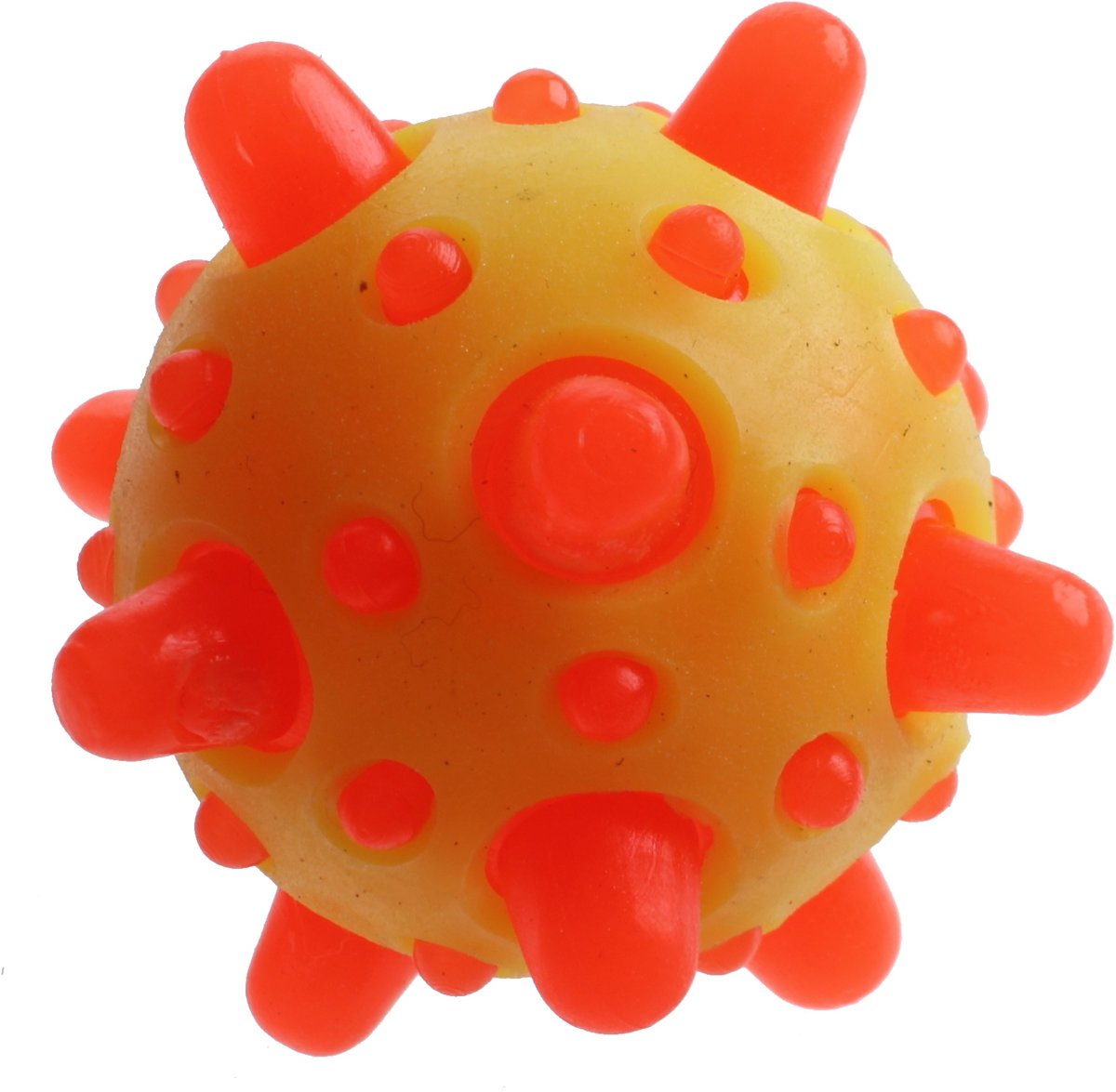 Toi-toys Stressbal Meteor Ball Geel/oranje 6,5 Cm