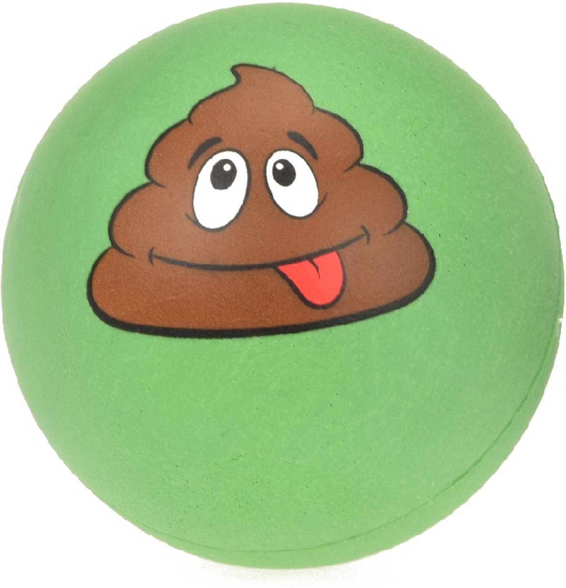 Toi-toys Stuiterbal Funny Poo! 5 Cm Junior Groen