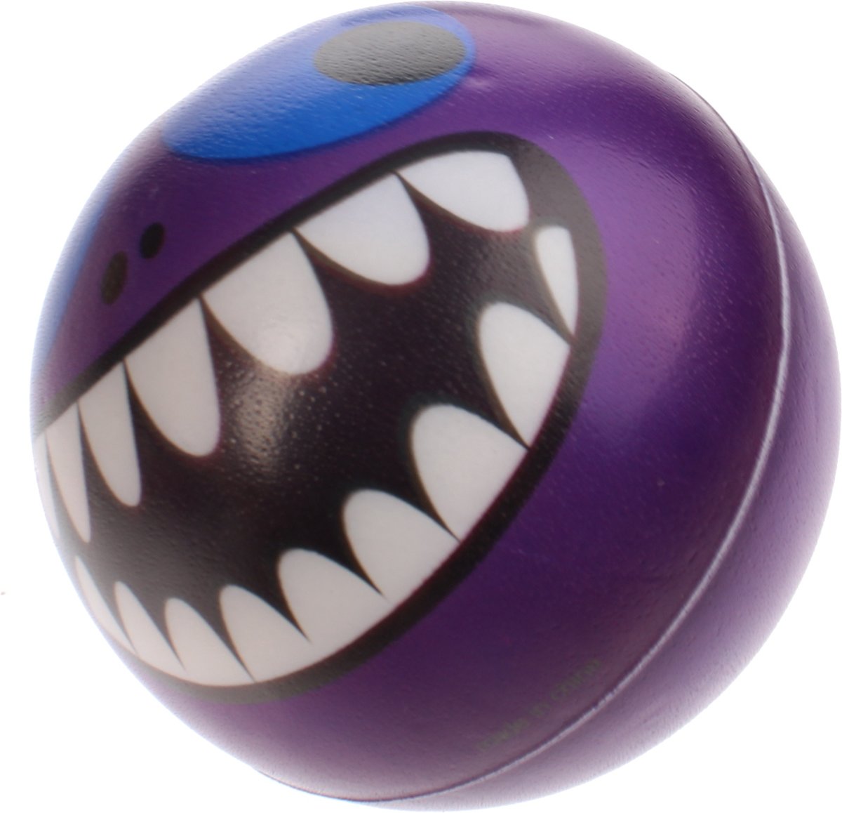 Toi-toys Stuiterbal Monster Ballz Paars 8 Cm