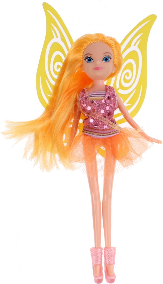 Toi-toys Tienerpop Fairy Secrets Elf 22 Cm Gele Vleugels