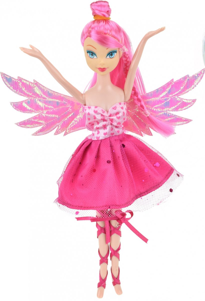 Toi-toys Tienerpop Glitterfee Roze 22 Cm