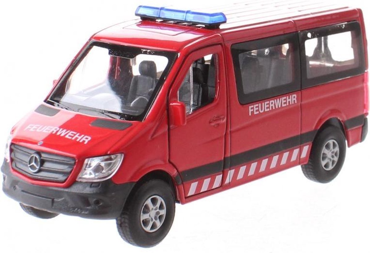 Welly Mercedes feuerwehr 11,5 cm