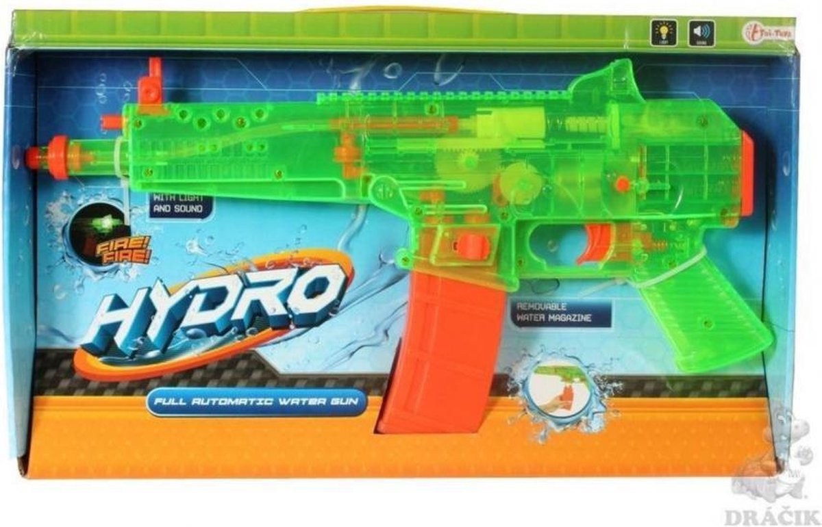 automatisch waterpistool junior groen/oranje