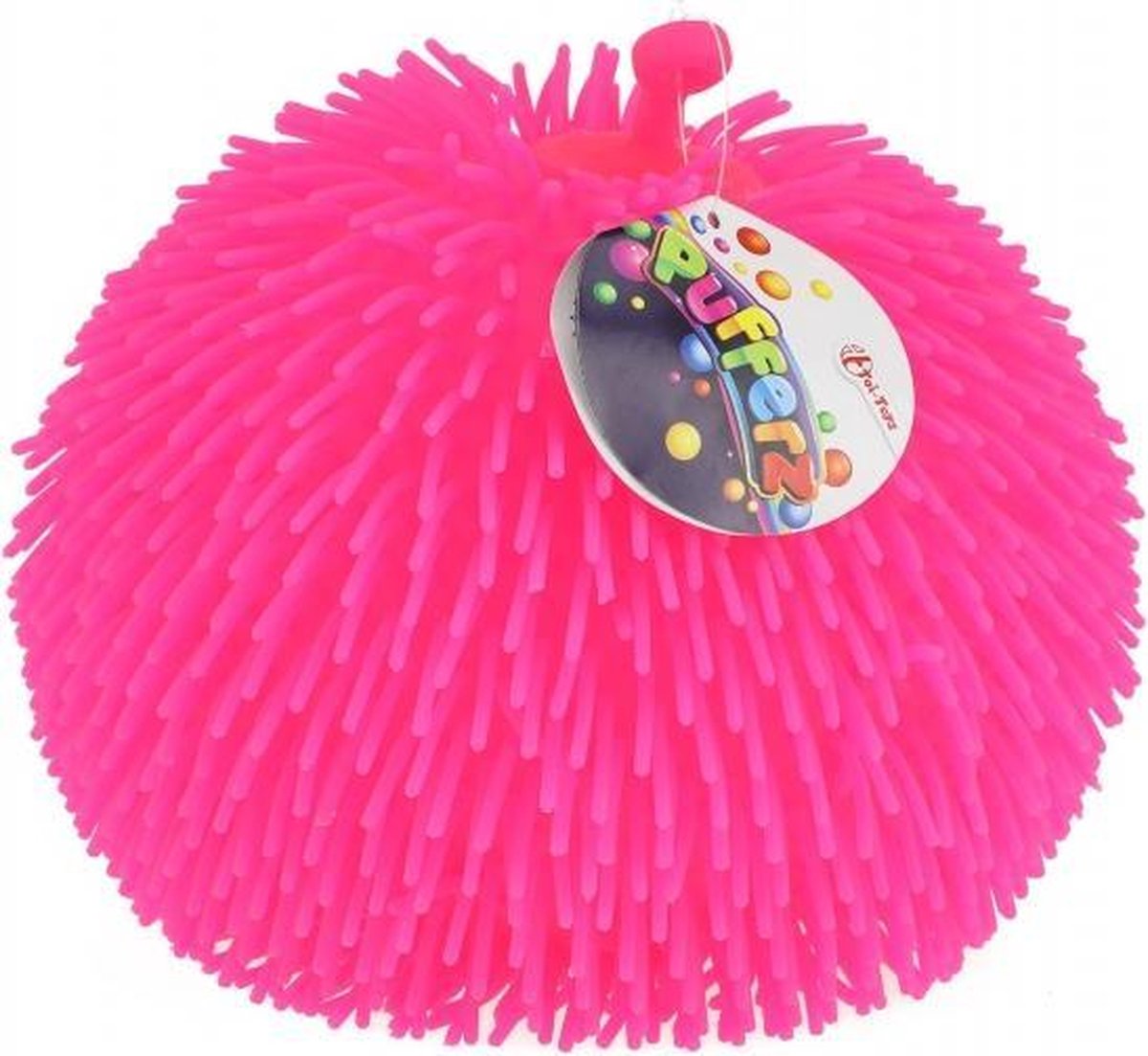 kneedbare stekel pufferbal roze 20 cm