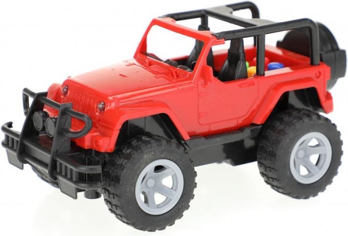 off-road Buggy frictie 15 cm rood