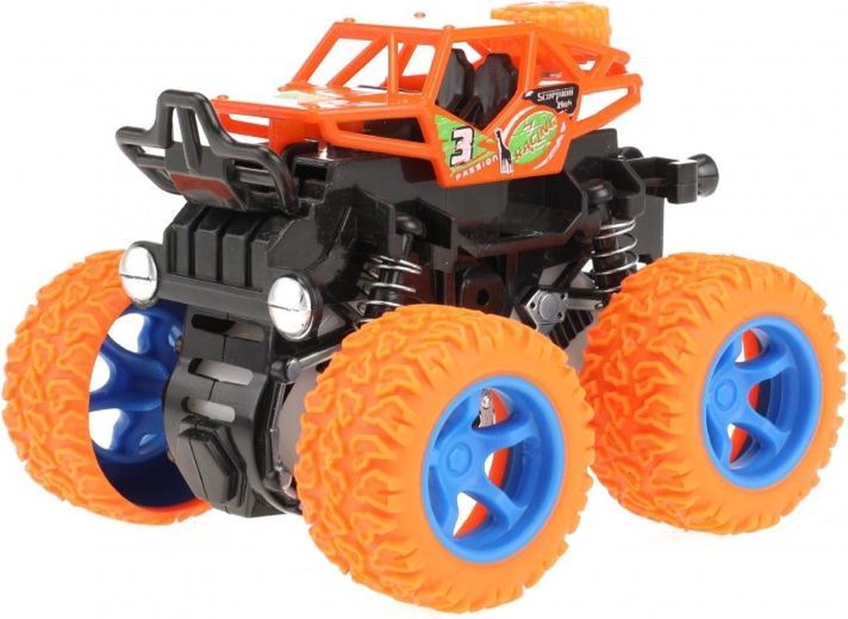 truck oranje 10 cm