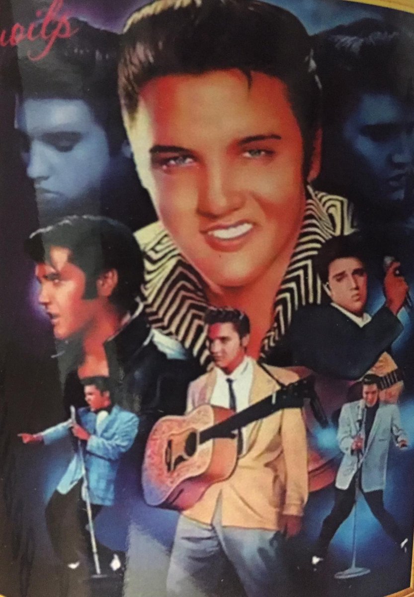 TOPMO Diamond painting- Elvis Presley Collage - volledig 40x50cm