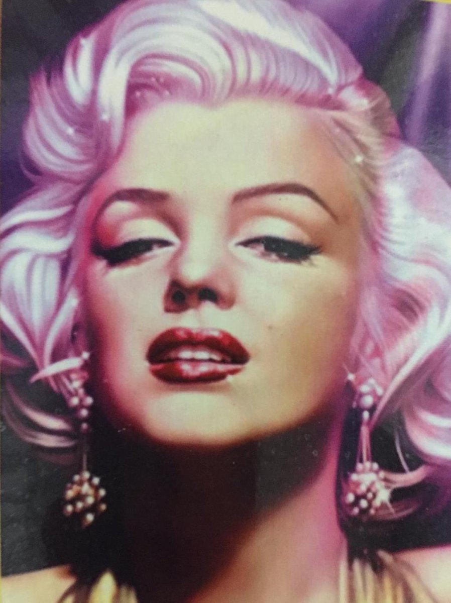 TOPMO- Diamond painting volwassenen - HQ - Marilyn Monroe- Diamond painting pakket - HQ Diamond Painting - volledig dekkend - Diamant Schilderen – voor Volwassenen – ROND - 40 x 50 CM