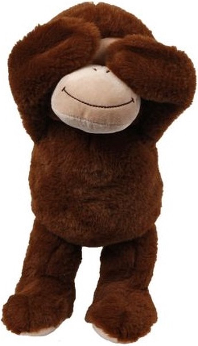 Toys Amsterdam Knuffelaap Junior 33 Cm Pluche Bruin