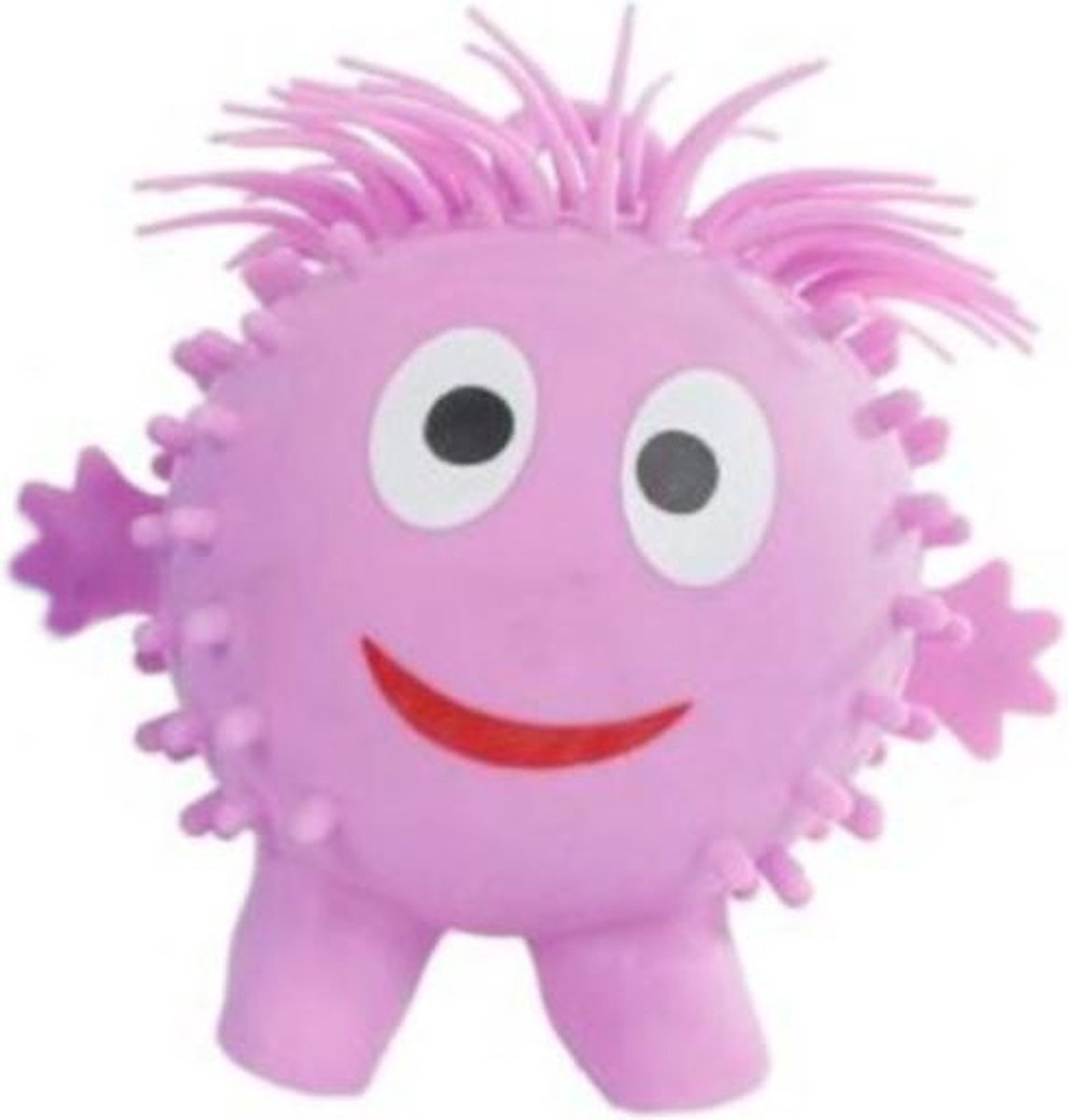 fantasieknuffel Puffer 18 cm pluche lila