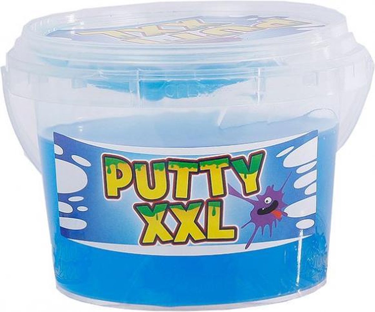 slijmemmer Putty XXL glitter junior 350 gram blauw