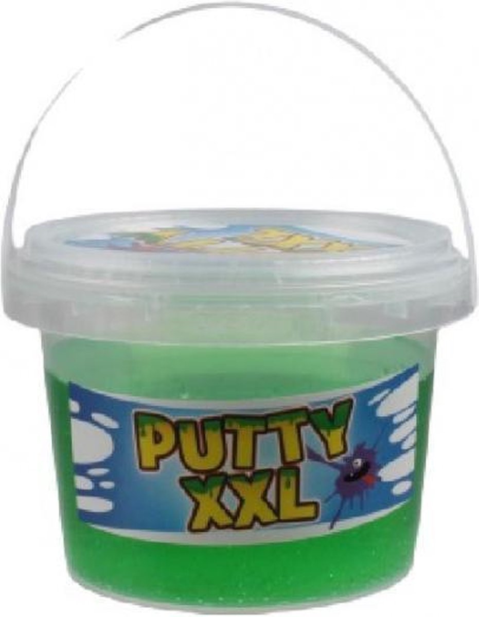 slijmemmer Putty XXL glitter junior 350 gram groen