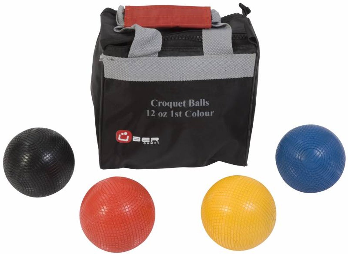 Croquet Ballen - 340 gram - Kunststof