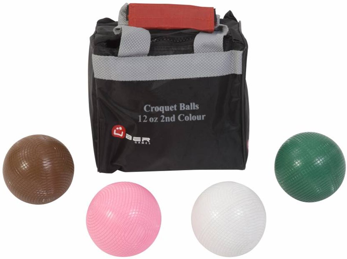 Croquet Ballen - 340 gram - Kunststof