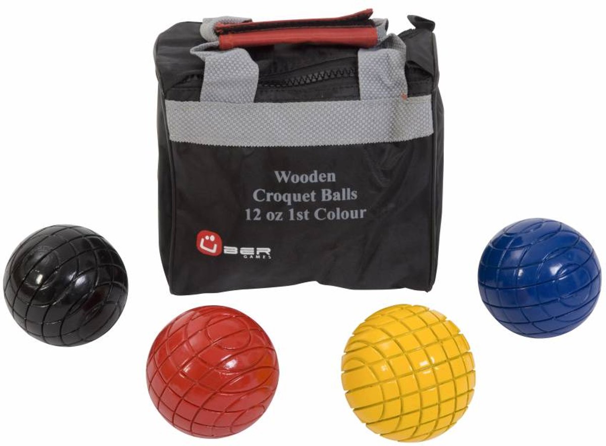 Family Croquet set ballen, 7.2 cm doorsnee